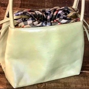 Burberry Satchel Leather Satchel In Lime